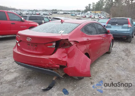 2014 Hyundai Elantra Se из США, поврежденный, VIN KMHDH4AE3EU149624